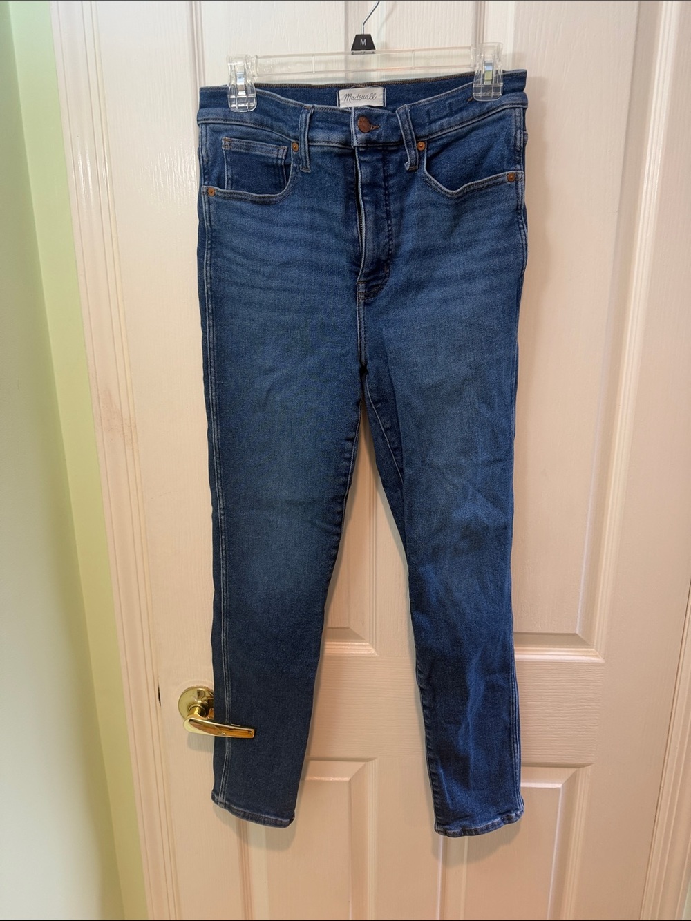Madewell Dark Blue Skinny Jeans